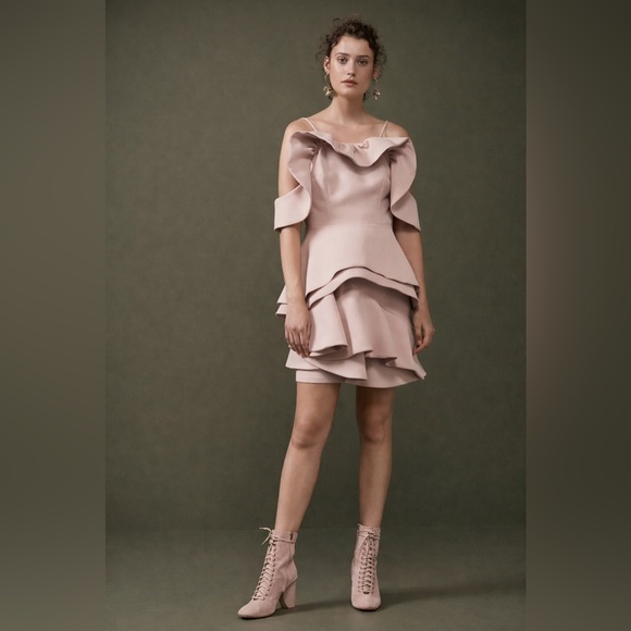 KEEPSAKE the Label Tops - KEEPSAKE the Label Pink Ruffle Blouse